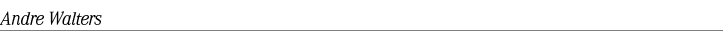 Andre Walters